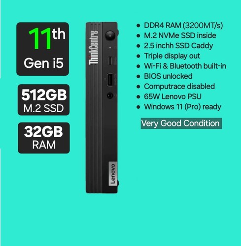 Lenovo thinkcentre m70q gen - m70q, 2