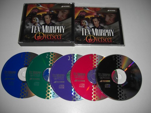 Tex murphy overseer rom - overseer, cd