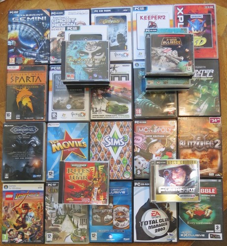 Spiele konvolut - 40, pc