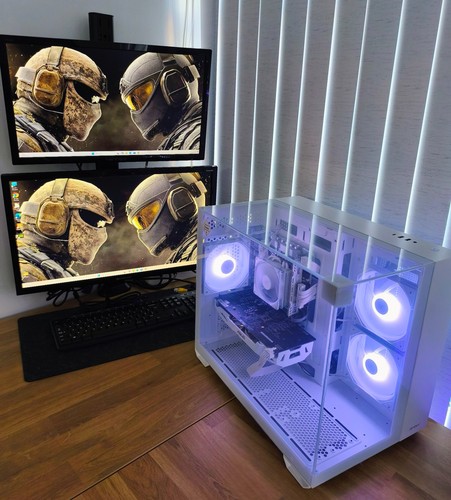 Custom white gaming intel - gaming,