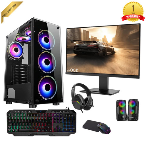 Full setup gaming pc - full,